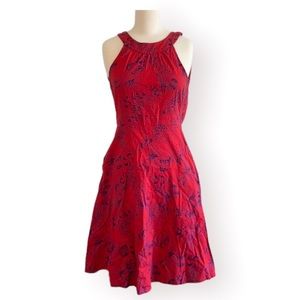 Unique retro style floral dress